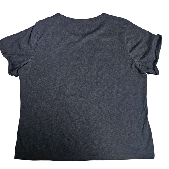 Harley-Davidson Black Cotton T-shirt with Pink Logo Size 2XL - Picture 3 of 7